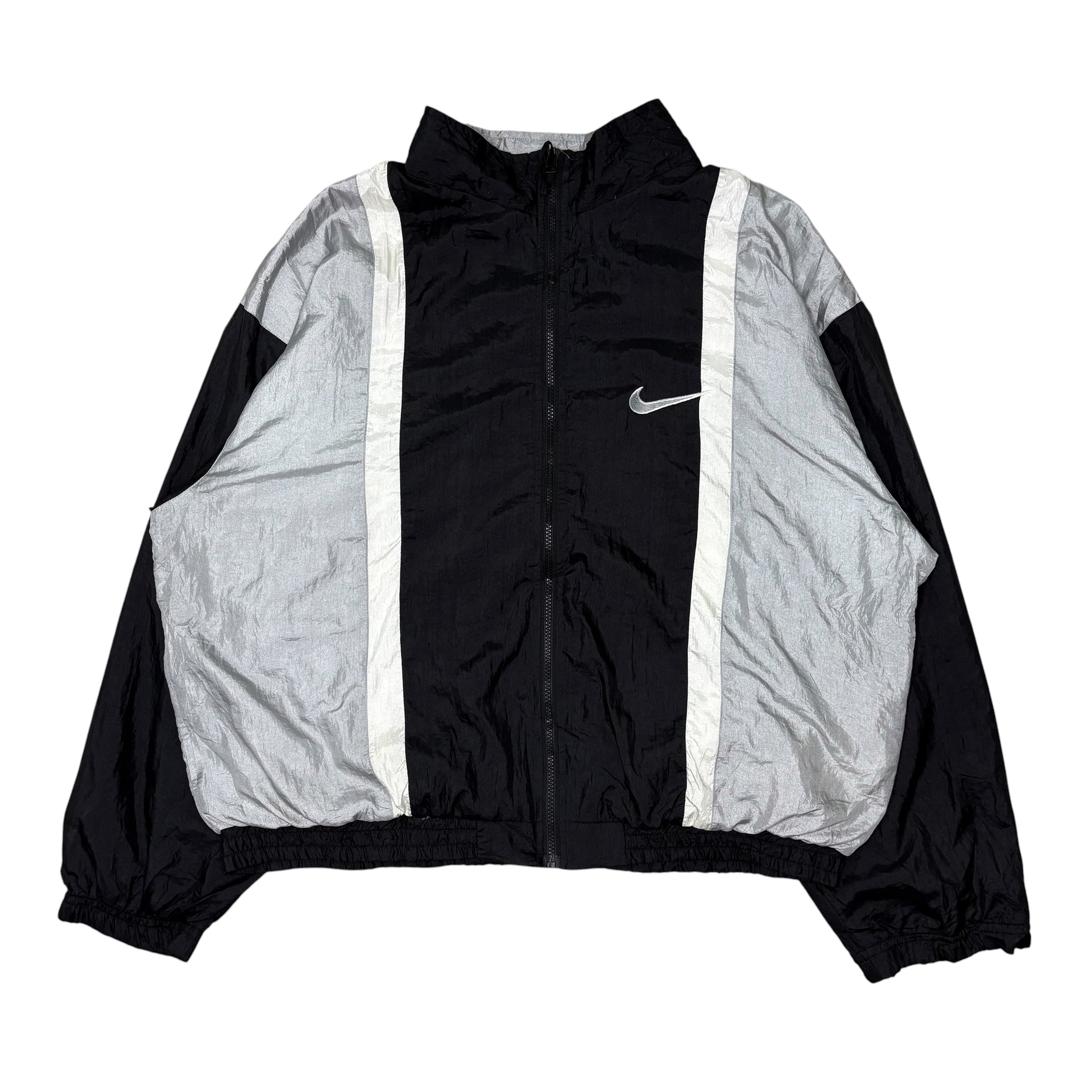 Nike Full Zip Nylon Windbreaker Jacket