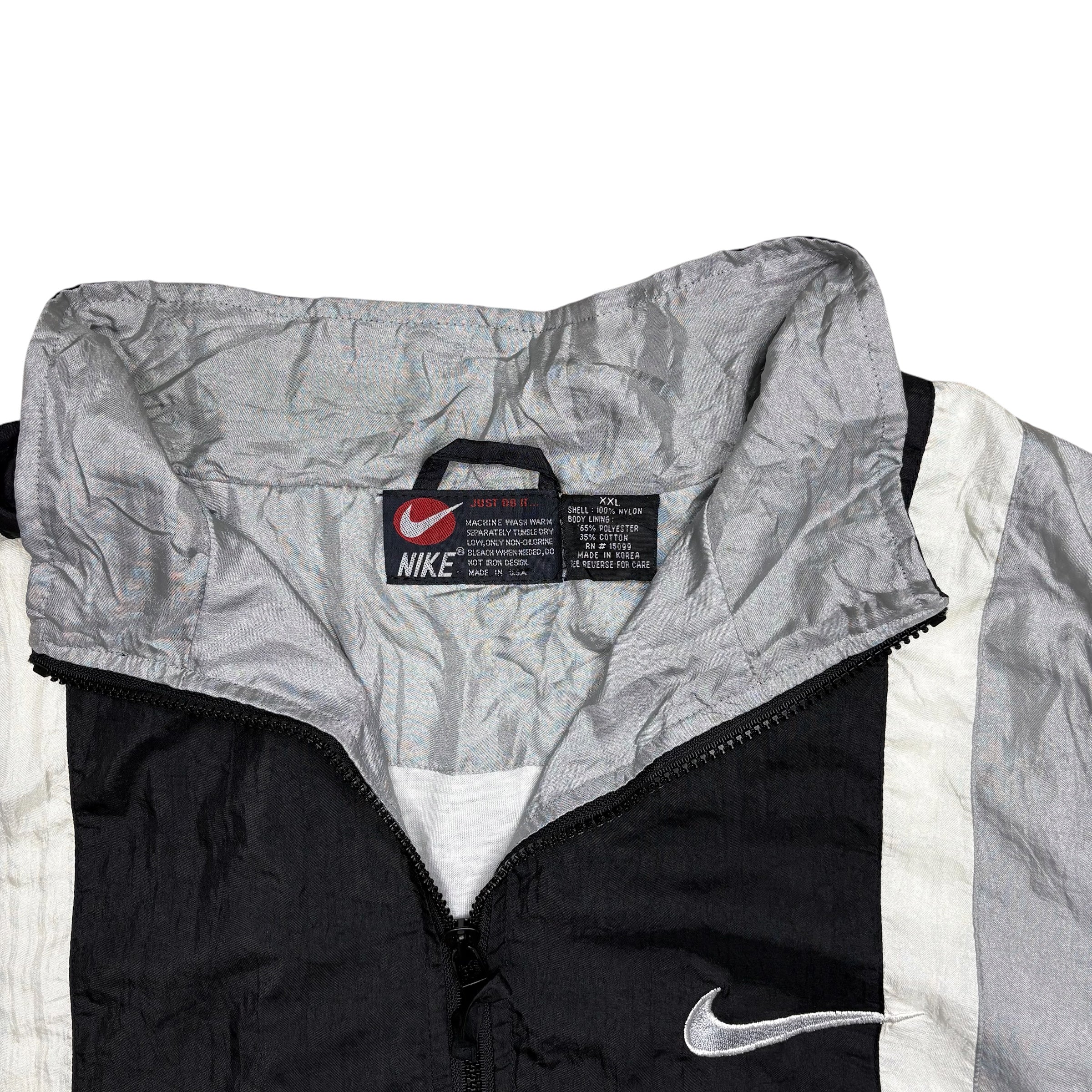 Nike Full Zip Nylon Windbreaker Jacket